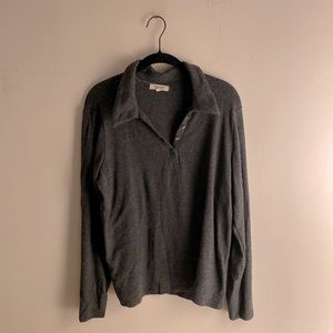 Madewell collared sweater